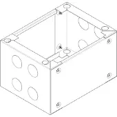 ABN UF120 Standsockel RAL7022 B340xH200xT280mm
