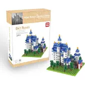 Tinisu Schloss Neuschwanstein Bayern Modell LNO Micro-Bricks Bausteine