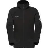 Mammut - Massone Midlayer Hooded Jacket - Fleecejacke Gr 3XL schwarz