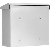 Burg wachter Briefkasten Comfort, Stahlblech verzinkt, silber