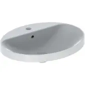 Geberit 500725012 VariForm Einbauwaschtisch, oval