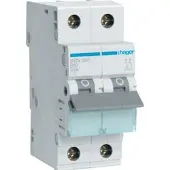 Hager MBN250 Leitungsschutzschalter 2 polig 6kA B-Charakteristik 50A 2 Module