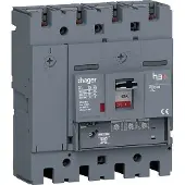 Hager HMT041GR Leistungsschalter h3+ P250 LSnI 4P4D N0-50-100% 40A 50kA FTC