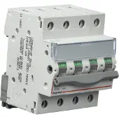 Legrand 406487 Lasttrennschalter DX3, 4-polig, 63A 400 VAC, Gebrauchskategorie AC-22A, 4TE