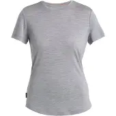 Icebreaker W Mer 125 Cool-lite Sphere III Short Sleeve Tee metro hthr (IB016) XS