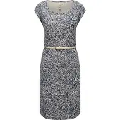 Ragwear Shirtkleid "Sommerkleid Lilithe YOUMODO", Damen, Gr. M, N-Gr, blau (midnight), Obermaterial: 50% Baumwolle CO. 50% Modal CMD., Kleider Shirtkleid