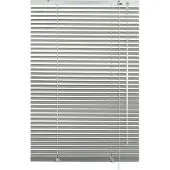 Gardinia Alu-Jalousie ohne Bohren silber 95x130 cm inkl. Klemmträger