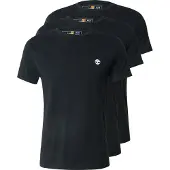 Timberland T-Shirt "DUNSTAN RIVER 3xPack Tee", Herren, Gr. S, schwarz, Obermaterial: 100% Baumwolle, Shirts T-Shirt, 3er-Pack, Kurzarm-Design, Casual-Stil, aus Baumwolle