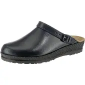 Rohde Neustadt d Clogs Damen Hausschuhe Schuhe 1440 blau, Schuhgröße:43 EU