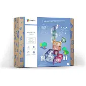 Connetix Pastel Ball Run Expansion Bauspiel 80 Stücke