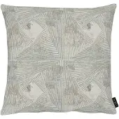 Apelt Dekokissen "1307" Gr. 1, grau (grau, beige, gemustert), B:46cm L:46cm, Polyester, Dekokissen_Sitzkissen_Kissenhüllen, Dekokissen, Kissenhülle ohne Füllung, 1 Stück