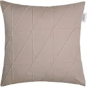 Schöner Wohnen Dekokissen "Across", rosa (rosa, unifarben), B:45cm L:45cm, Baumwolle, Leinen, SCHÖNER WOHNEN-KOLLEKTION, Dekokissen_Sitzkissen_Kissenhüllen, Dekokissen, mit graphischer Ziernaht