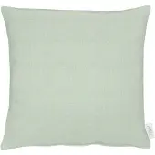 Miss mary Dekokissen "ARIZONA" Gr. 1, blau (petrol, unifarben), B:45cm L:45cm, Leinen, Polyester, Dekokissen_Sitzkissen_Kissenhüllen, Dekokissen