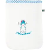 Adelheid Waschlappen "Schneehase Waschlappen", (3 St.), mit Paspel und Stickerei