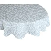 Wirth Tischdecke "Telfort" Gr. 1, blau, B:190cm L:130cm, Baumwolle, Polyester, Tischdecken, Tischdecke
