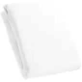 Kum Spannbettlaken "Mikrofaser-Fleece Spannbetttuch", weiß, L:200cm, Microfaser-Fleece, Obermaterial: 100% Polyester, Bettlaken, Spannbettlaken, bis ca. 25 cm Matratzenhöhe, weich & kuschelig