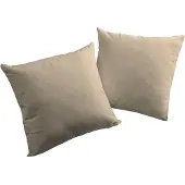 Wirth Dekokissen "Umea" Gr. 1, grün (oliv, unifarben), B:40cm L:40cm, Obermaterial: 100% Polyester, Dekokissen_Sitzkissen_Kissenhüllen, Dekokissen