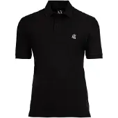 Armani Exchange Poloshirt "Poloshirt", Herren, Gr. L, schwarz, Obermaterial: 100% Baumwolle CO., Shirts Poloshirt