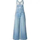 Levi's Overall "XL OVERALL", Damen, Gr. XS (34), N-Gr, blau (invested indigo overall), Web, Obermaterial: 100% Baumwolle, unifarben, regular fit knöchellang, Overalls Overall, mit Taschen