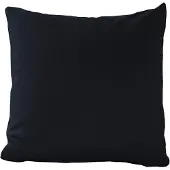 PRIMERA Kissenbezug "Mako-Feinjersey Kissenbezug im Doppelpack", schwarz, B:40cm L:40cm, Feinjersey, Obermaterial: 100% Baumwolle, Kissenbezüge, Kissenbezug, In vielen Uni-Tönen
