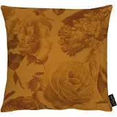 Apelt Dekokissen "5255" Gr. 1, orange (orange, bedruckt), B:40cm L:40cm, Baumwolle, Dekokissen_Sitzkissen_Kissenhüllen, Dekokissen, im Damastmuster, Kissenhülle ohne Füllung, 1 Stück