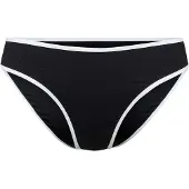 Seafolly - Women's Beach Bound High Leg Pant - Bikini-Bottom Gr 36 schwarz
