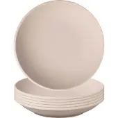 Villeroy & Boch Schale "Schalen tief NewMoon ø 29 cm 6er Set beige", beige, L:29cm, Schüsseln, Schale