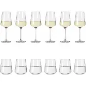 Ritzenhoff LICHTWEISS JULIE WEIßWEIN- UND WASSERGLAS-SET #1 VON NADINE NIGGEMEIER