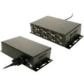 EXSYS EX-1338HMV, USB zu 8S Seriell RS232 Port, schraubbar