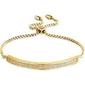 Ailoria Armband "Armband ADRIANA", gold, Armbänder, Kinder, Edelstahl, Armband