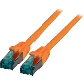 EFB Elektronik EFB MK6001.40O RJ45 Patchkabel Cat.6A S/FTP LSZH orange 40m MK600140O