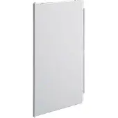 Hager FZ012F Tür, univers FW, links, geschlossen, RAL 9010, für Schrank IP30 800x1050mm