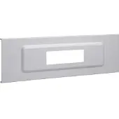 Hager L94267035 Blende AEE 9-fach PVC FB OT 150 lgrau