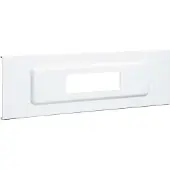 Hager L94269010 Blende AEE 9-fach PVC FB OT 150 reinweiß