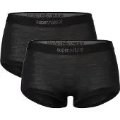 Super.natural - Women's Tundra 175 Hipster 2 Pack - Unterhose Gr XXL schwarz