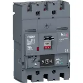 Hager HET100NR Leistungsschalter h3+ P250 Energy 3P3D 100A 70kA FTC