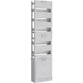 ABN VS17 Verteilerfeld 1V mit Schienen, AnKlemmen 1V5, 5-polig, BxH: 250x1050mm