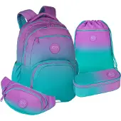 CoolPack 4tlg. Rucksack-Set PICK 17 - Blueberry