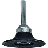 3M ROLOC Gummi-Schleifteller Schaftdurchmesser 6 mm, weich, 75 mm Außendurchmesser
