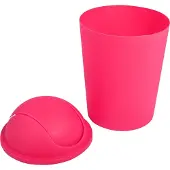 MSV AKO Abfalleimer Klappdeckel Fuchsia 5,5 l, Kunststoff