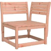 The Living Store Garten-Ecksofa 73x73x78 cm Massivholz Douglasie