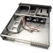 Inter-Tech VALUE 19" Servergehäuse, 2HE, lang, schwarz