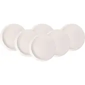 Villeroy & Boch Teller NewMoon Tief Weiß (6-teilig)