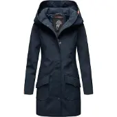 MARIKOO Winterjacke "Mayleen Damen Softshell Jacke B856", Kinder, Gr. 3XL, blau, Obermaterial: 95% Polyester PES. 5% Elasthan EL., Jacken Winterjacke