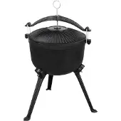 MASTER GRILL Mg429 Gusseisen Grill Jägerkessel