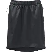 Jack Wolfskin Schlupfrock "SONORA SKIRT", Damen, Gr. S (36), grau (phantom), 100% POLYESTER, Röcke Schlupfrock