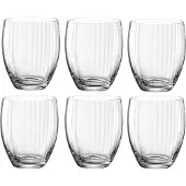 Leonardo Becher "POESIA", transparent (klar), H:10cm Ø:8,3cm, Kristallglas, Trinkgefäße, Becher, 380 ml, 6-teilig