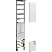 Hager ZH53Q2N Komplettfeld, universZ, 1350mm, SG/VT-3rh, 1-feld