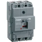 Hager HHA125H Leistungschalter h3 x160 TM ADJ 3P3D 125A 25kA CTC