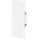 Hager BRS8517069016 Endstück schnittkaschierend zu BRS 83x170mm Oberteil 80mm Stahlblech vweiß